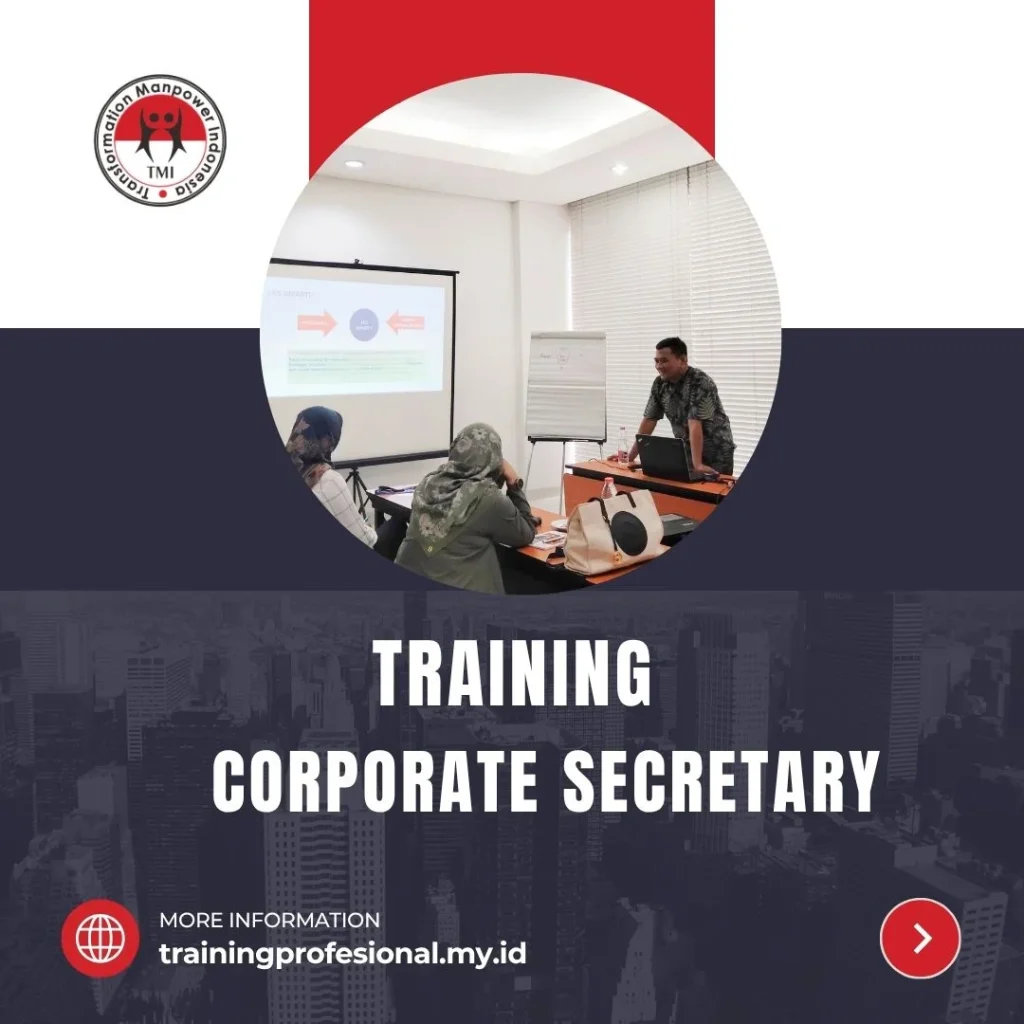 TRAINING CORPORATE SECRETARY training compliance perusahaan