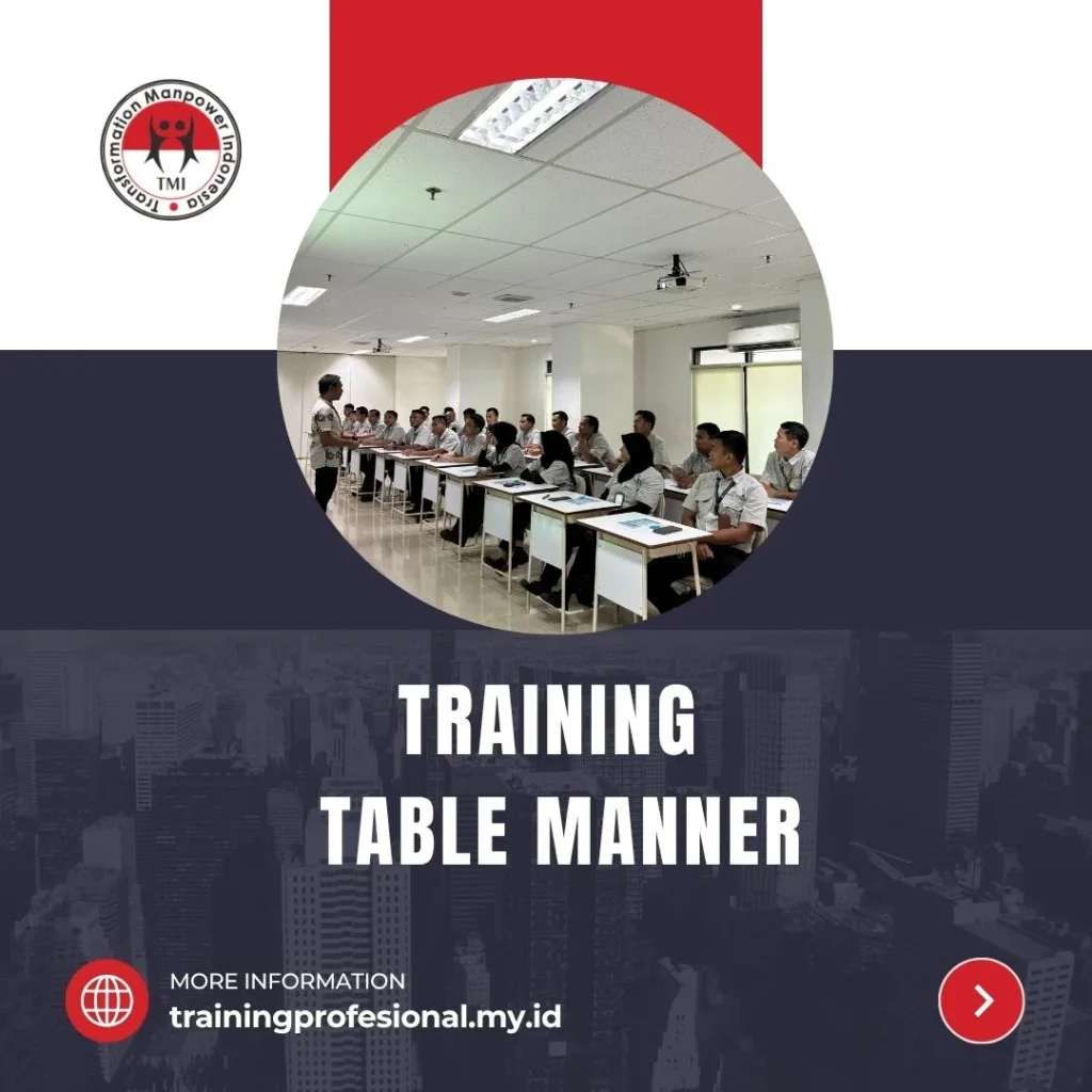 TRAINING ETIKA JAMUAN BISNIS